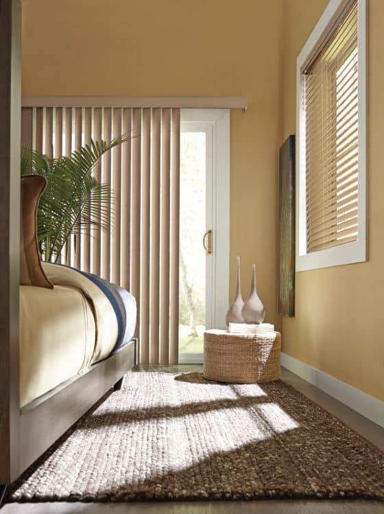 Vertical Blinds Bedroom