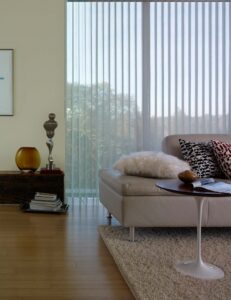 Soft sheer Vertical Blinds